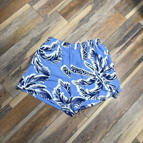 Costal Shorts Vacation | Baggy Paperbag | Summer  Linen - Picture 1 of 6